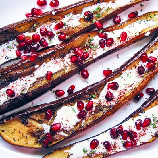 Eggplant with Buttermilk Sauce