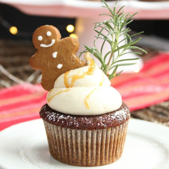 Gingerbread Cupcakes