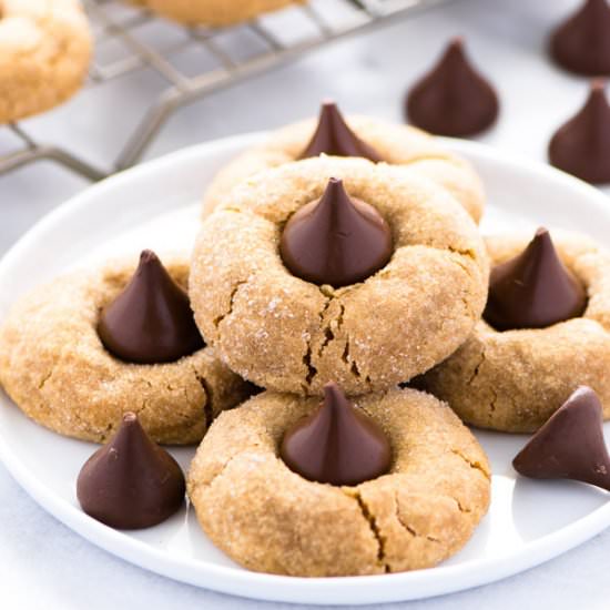 Gluten Free Peanut Butter Blossoms