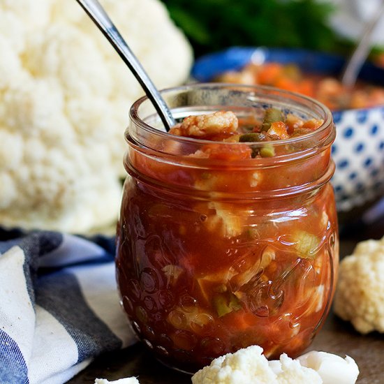 Persian Pickles with Tomatoes