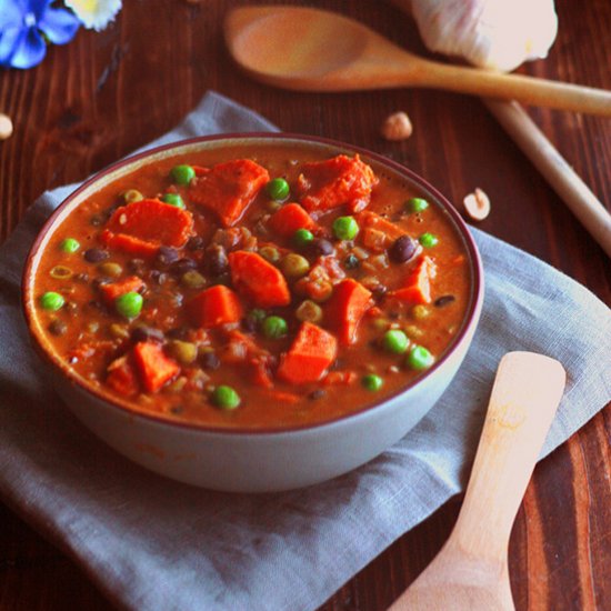 One Pot West African Peanut Stew