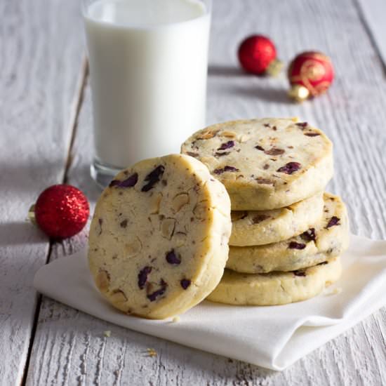 Hazelnut, Chocolate & Cherry Cookie