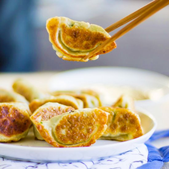 Egg, Chive, and Vermicelli Dumpling