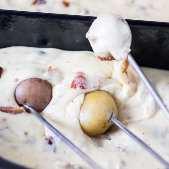 Baked Potato Fondue