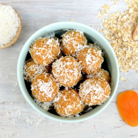 Apricot-Coconut Bliss Balls