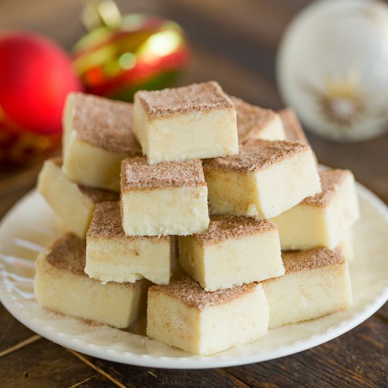 Snickerdoodle Fudge