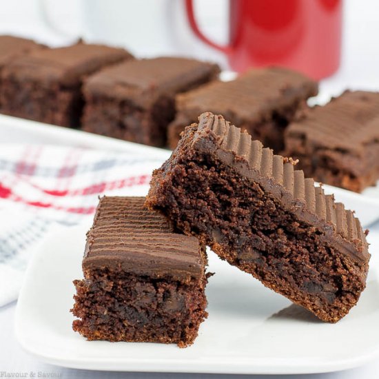 Grain Free Amaretto Brownies