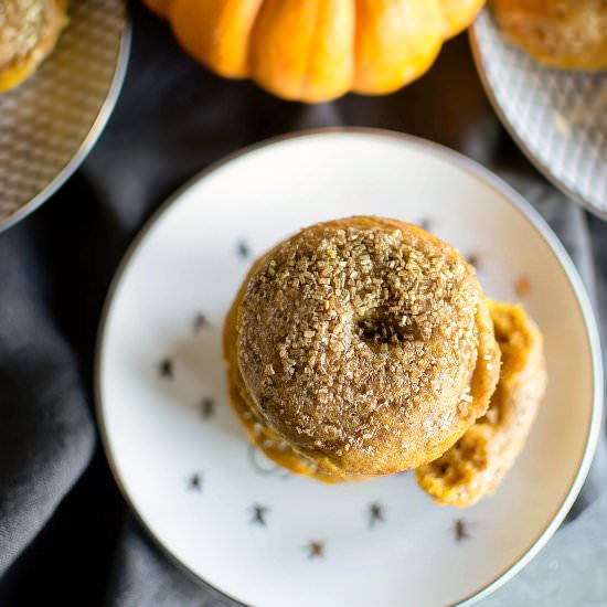 Baked Pumpkin Doughnuts