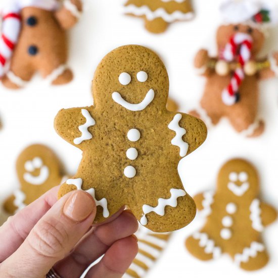 Gluten Free Gingerbread Cookies