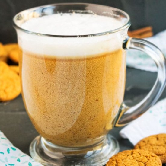 Homemade Gingerbread Latte