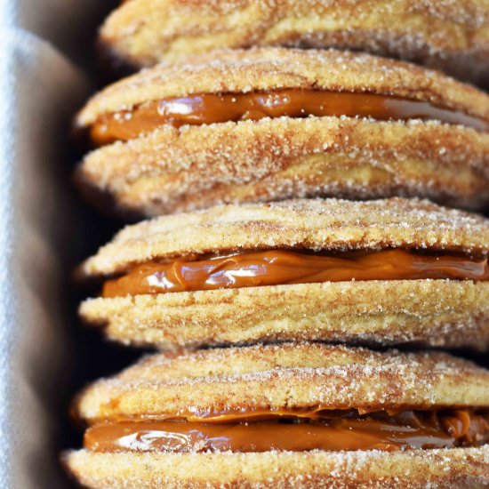 Dulce de Leche Sandwich Cookies