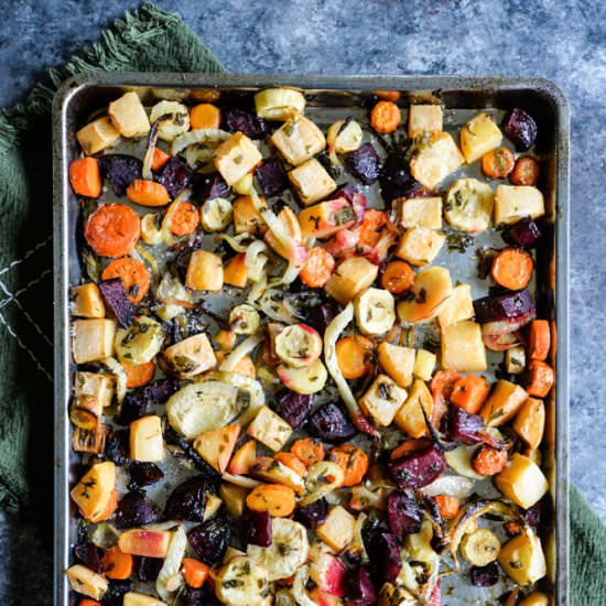 Winter Root Veggie Roast