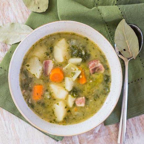 Potato Kale & Bacon Gumbo