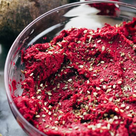 Roasted Beet Hummus