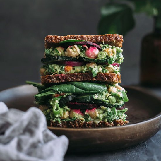 Chickpea Salad Sandwich