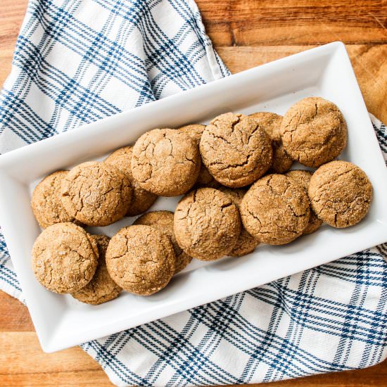 gluten free brown sugar cookies