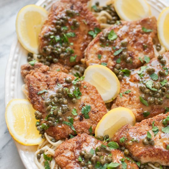 Paleo Pork Scaloppine