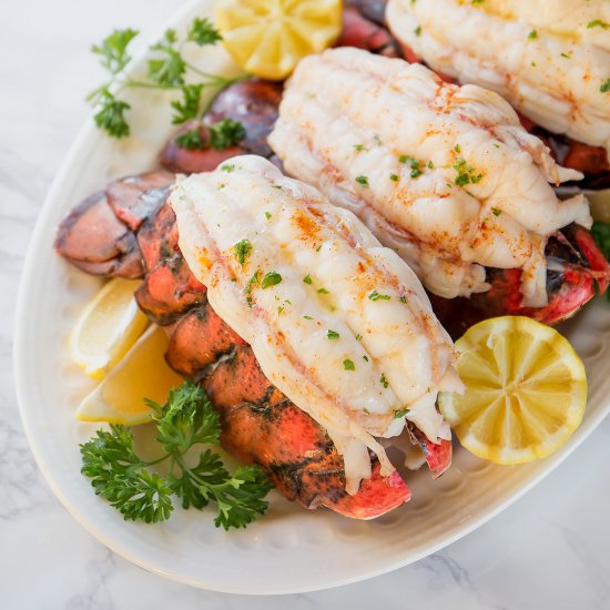 Baked Lobster Tails