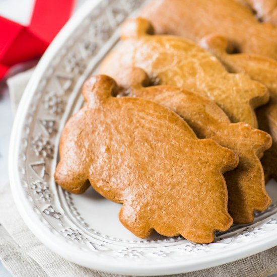 Marranitos Mexican Gingerbread Pigs