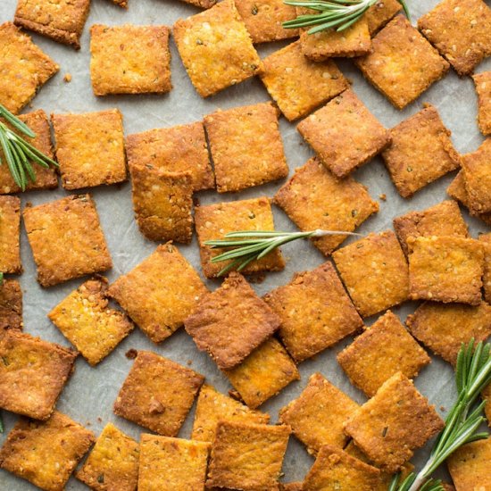 Sweet Potato Crackers