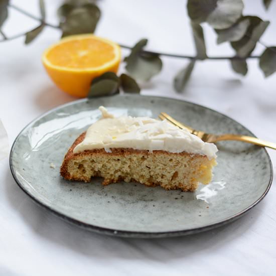 orange coconut cake