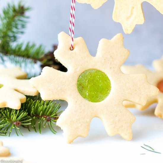 EASY STAINED GLASS COOKIES