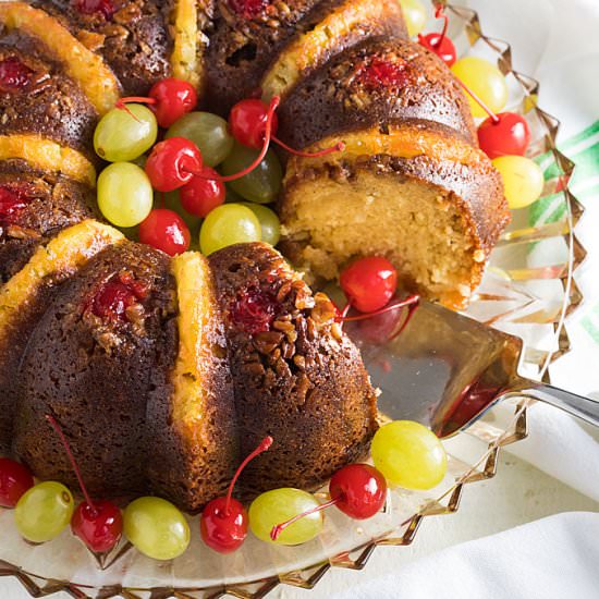 tropical rum cake