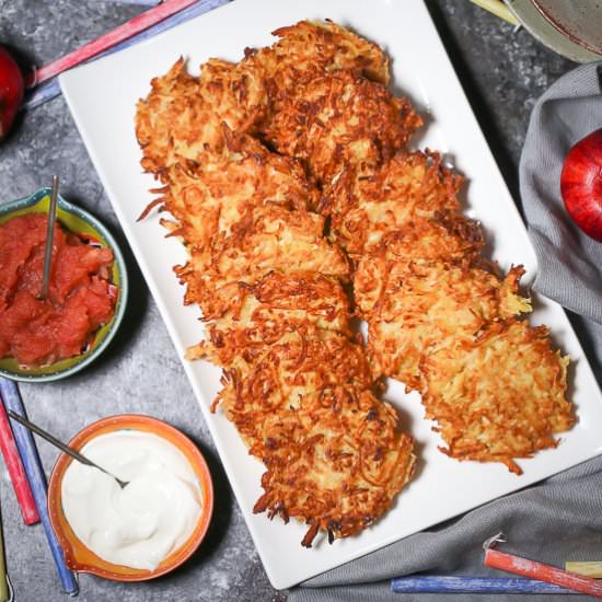 Celery Root Latkes