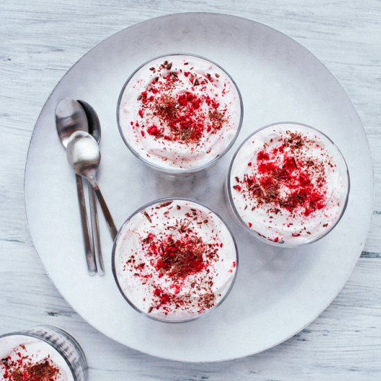 Cake and Yoghurt Trifle