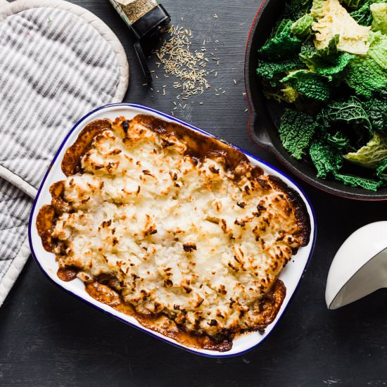 Quickest Vegan Shepherds Pie