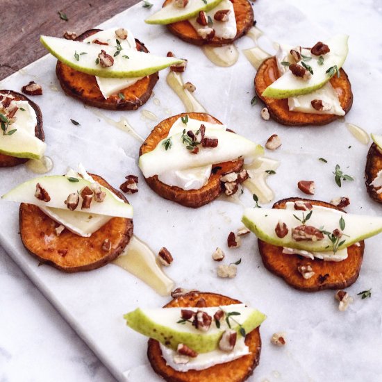 Sweet Potato Crostini