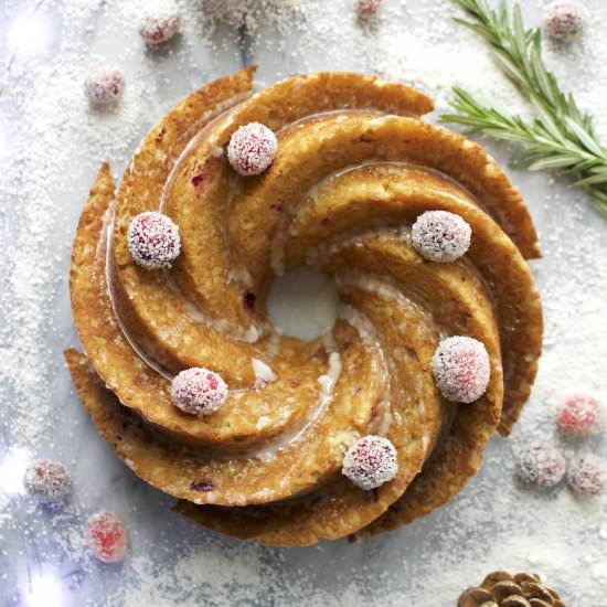 Cranberry Orange Bundt Cake