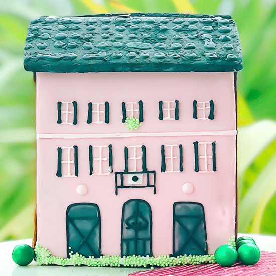 Charleston Inspired Gingerbread House