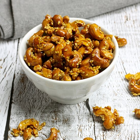 Honey Roasted Sesame Cashews