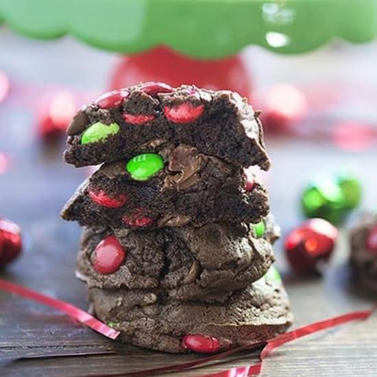 Double Chocolate Chip Cookies