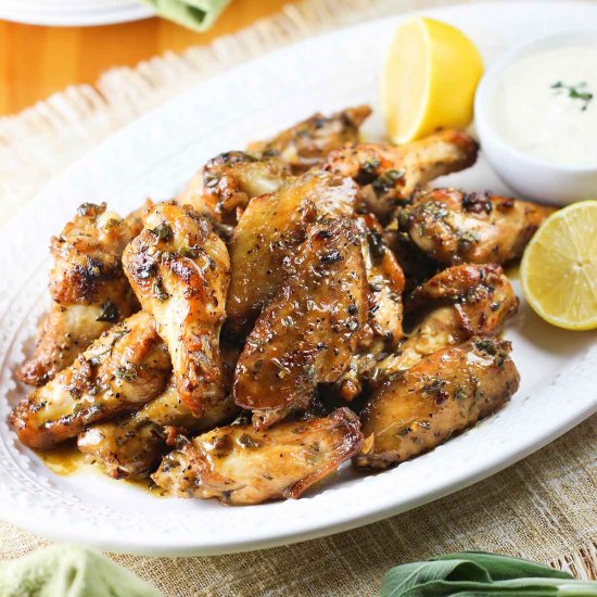 Italian-Style Chicken Wings