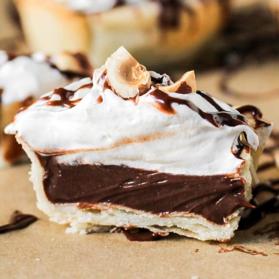 Mini Chocolate Hazelnut Pies