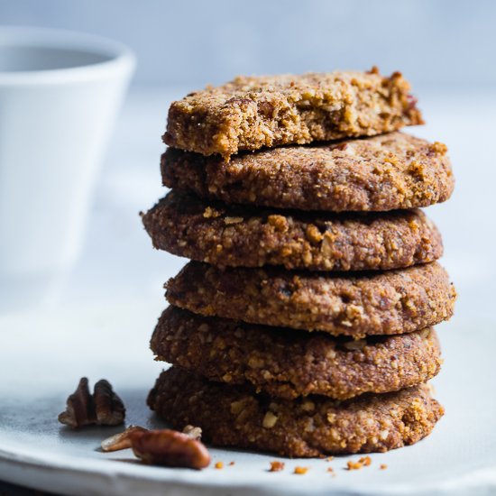 Chewy Butter Pecan Cookies