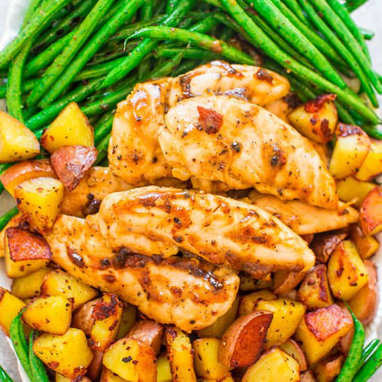 One-Skillet Honey Dijon Chicken