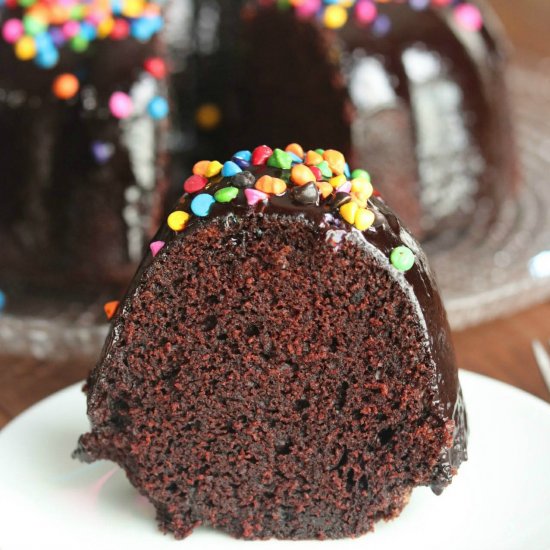 Chocolate Buttermilk Bundt Cake