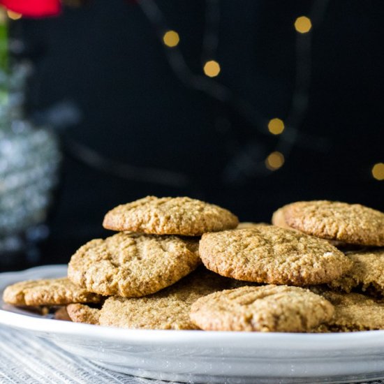 Paleo Ginger Spice Cookies