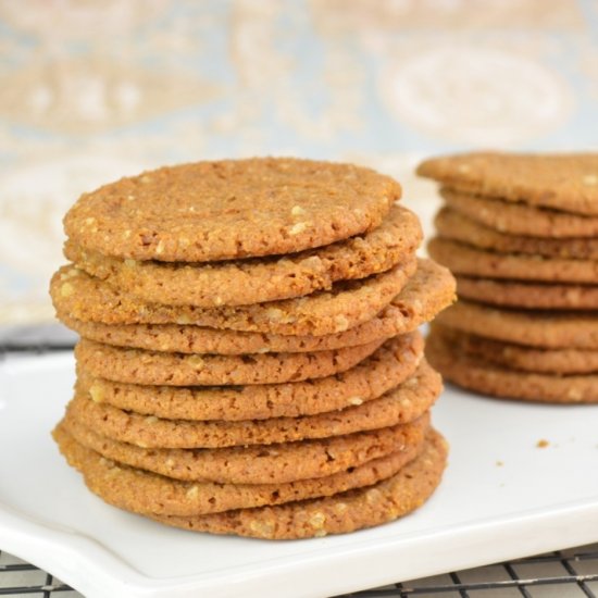 Chewy-Ginger Cookies