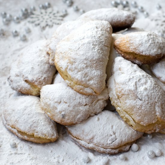 Greek Skaltsounia Christmas Cookies