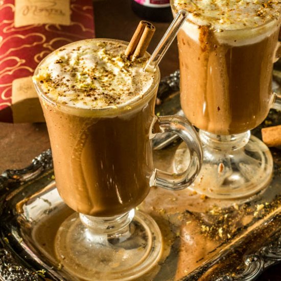 Brandy-Spiked Mexican Hot Chocolate