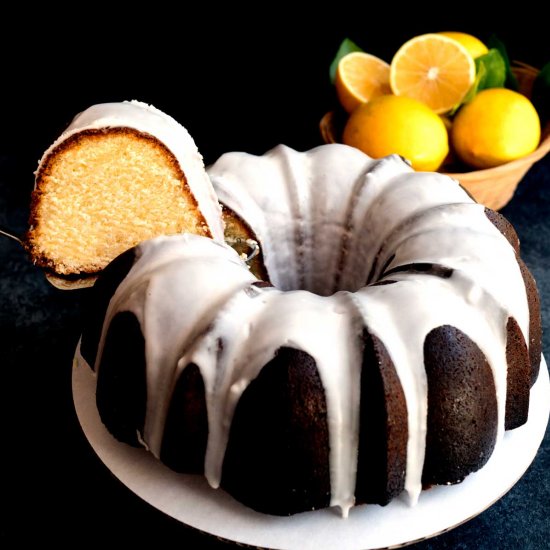 Lemon Cream Cheese Bundt Cake