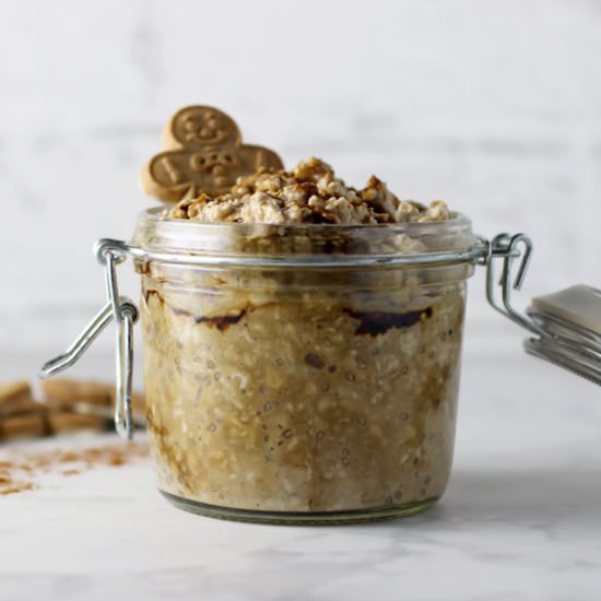 Gingerbread Overnight Oats