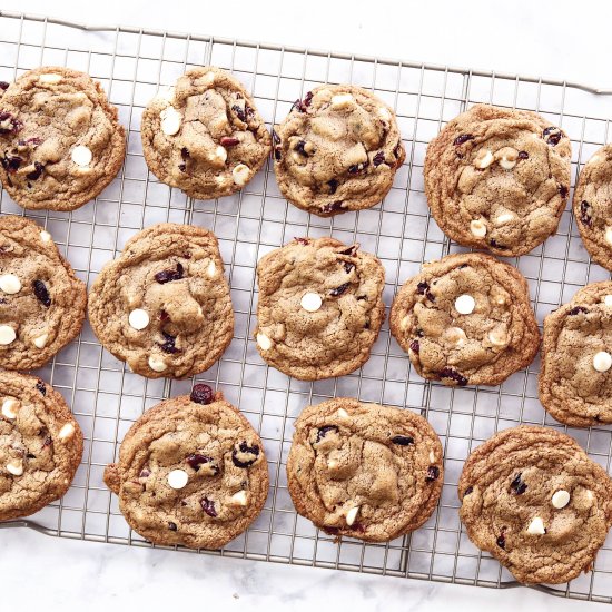 Cranberry White Chip Cookies