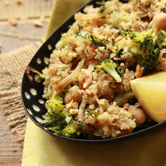 Quick Vegan Quinoa Stir Fry