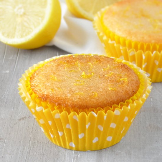 Lemon Drizzle Cupcakes for Two