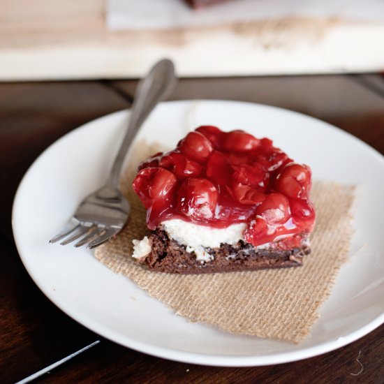 Cherry Cheesecake Brownies